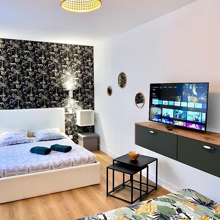 Superbe Appt Avec Cour Et Parking Gratuit A 5Min De La Cite Medievale Carcassonne Esterno foto